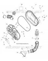 DRIVE TRAIN, TAPA DEL EMBRAGUE AND DUCTING