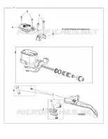 BRAKES, FRONT BRAKE LEVER AND CILINDRO MAESTRO