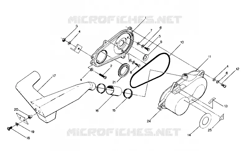 TAPA DEL EMBRAGUE ASSEMBLY (4913501350020A)