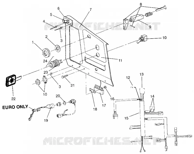 CONSOLA TRAN SPORT 0960143 and EURO TRAN SPORT E960143 (4932273227B001)