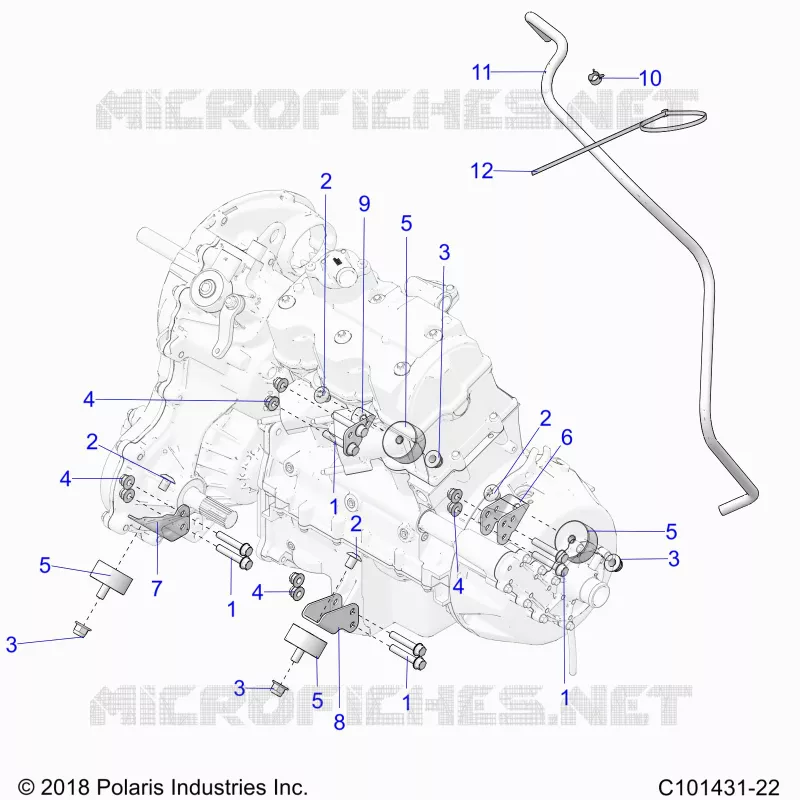 ENGINE, MOUNTING AND TRANSMISIÃ“N MOUNTING