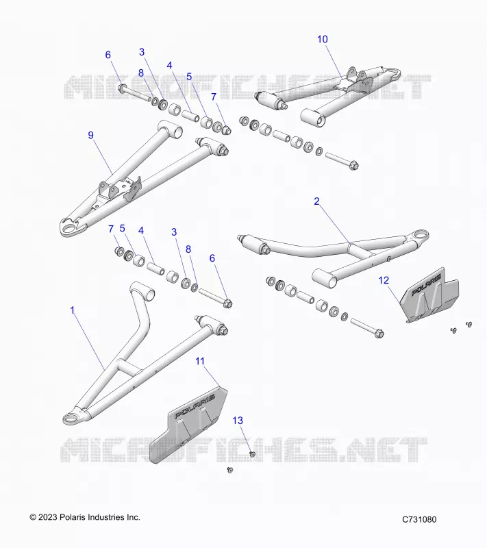 SUSPENSIÃ“N DELANTERA CONTROL ARMS