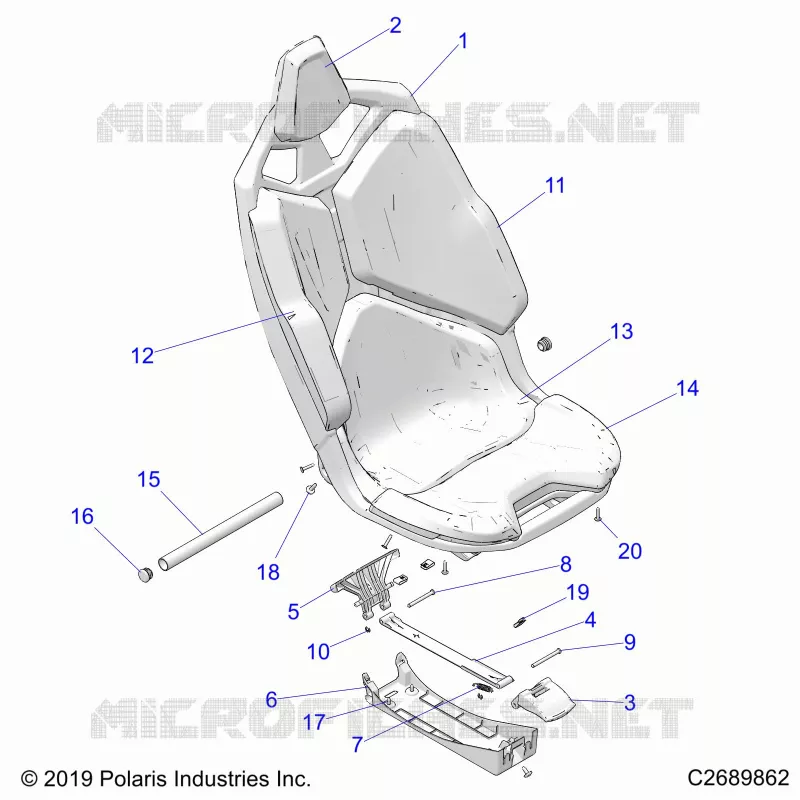ASIENTO ASM., FRONT