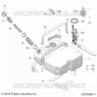 SISTEMA DE COMBUSTIBLES, FUEL TANK