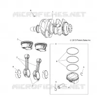 ENGINE, CIGUEÑAL AND PISTON