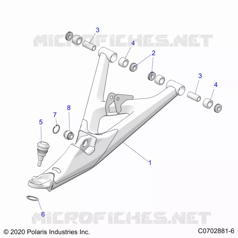 SUSPENSIÃ“N DELANTERA CONTROL ARMS LOWER