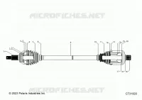 TREN, FRONT HALF SHAFT