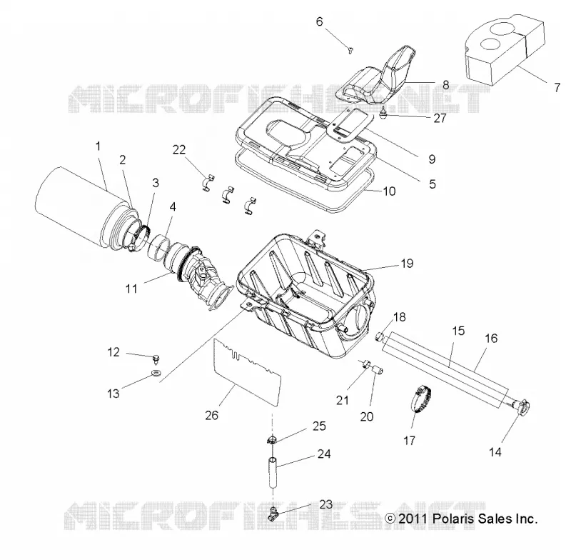 MOTOR, TOMA DE AIRE SYSTEM