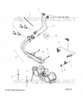 SISTEMA DE COMBUSTIBLE, RAIL, LINES AND THROTTLE BODY