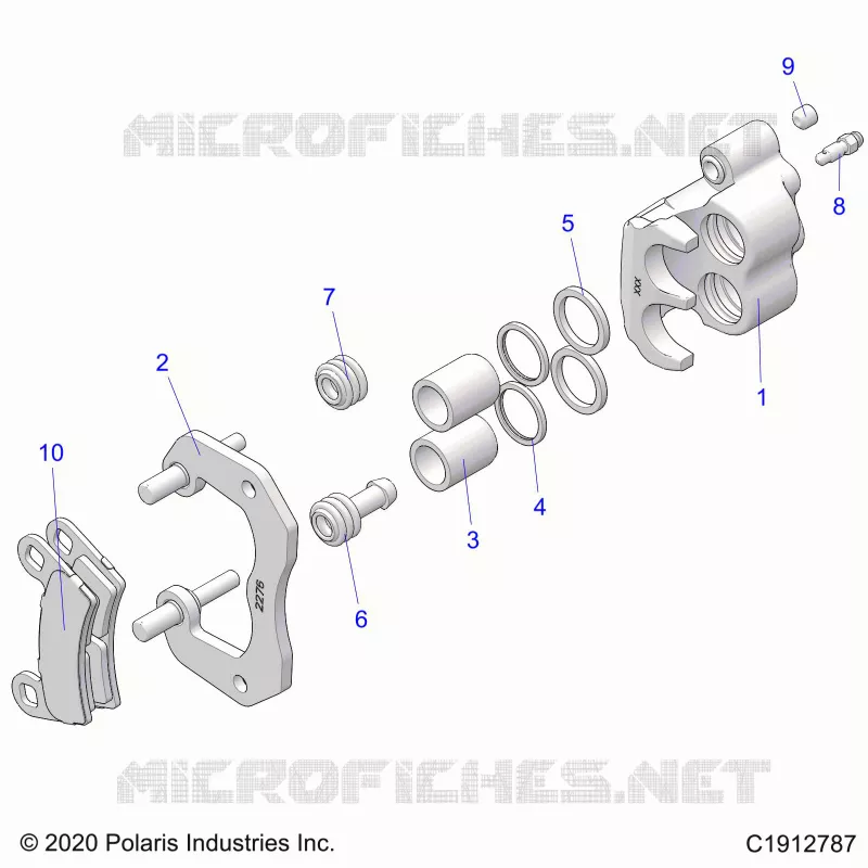 BRAKES, PINZA TRASERA