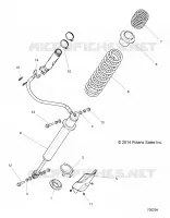 SUSPENSION, SHOCK TRASERO MOUNTING
