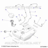 SISTEMA DE COMBUSTIBLE, FUEL TANK AND RELATED