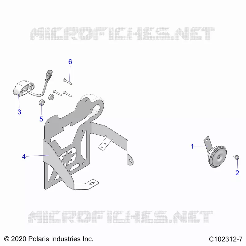 ELECTRICA, HORN, AND LICENSE PLATE LIGHT