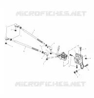 CAJA DE ENGRANAJES SELECTOR MOUNTING