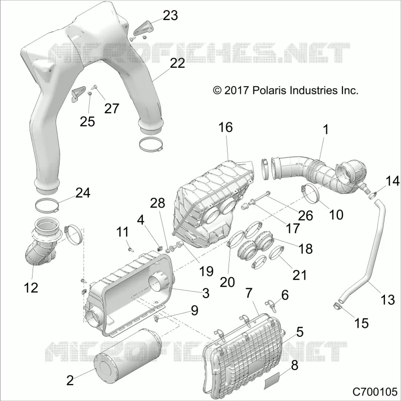 ENGINE, TOMA DE AIRE SYSTEM