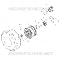 RUEDAS, REAR TIRE and FRENO DISC