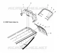 PARACHOQUES TRASERO, SNOWFLAP and LUZ DE LA COLA HOUSING