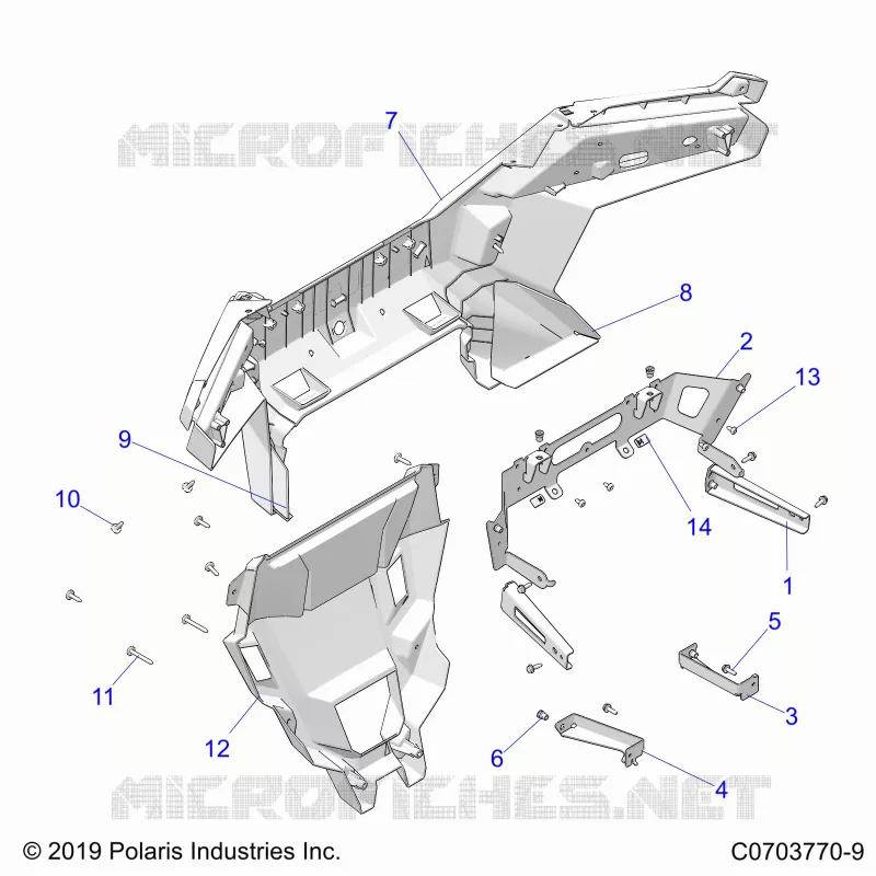 CARROCERÍA POSTERIOR BUMPER