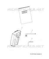 HERRAMIENTAS, soporte de cinturón y manual del propietario