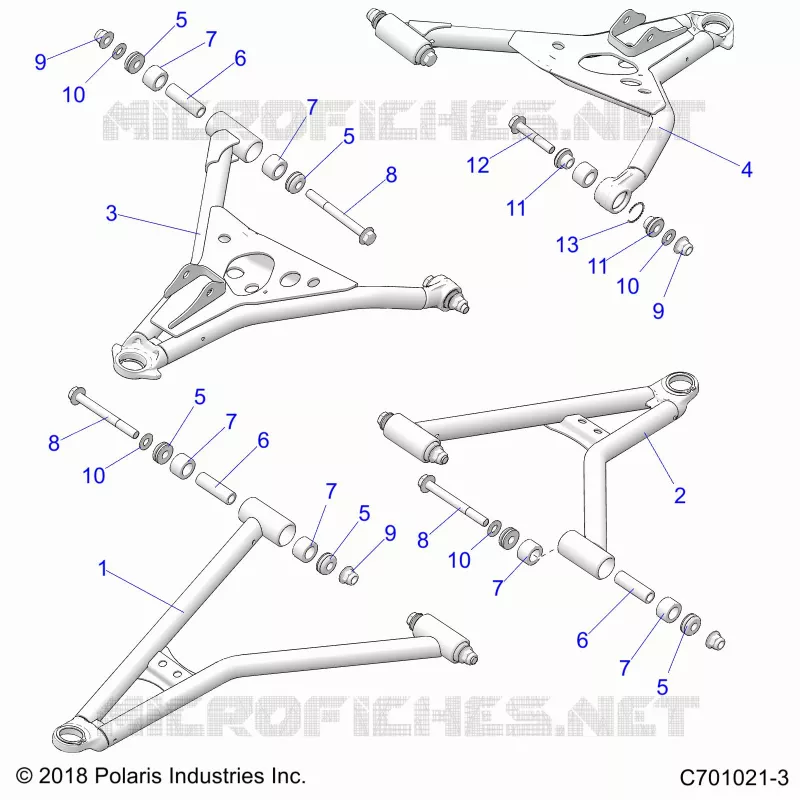SUSPENSIÃ“N DELANTERA CONTROL ARMS