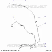 SISTEMA DE COMBUSTIBLE, LINES, STD.