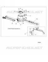 BRAKES, FRONT BRAKE LEVER AND CILINDRO MAESTRO