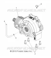 TREN, FRONT GEARCASE