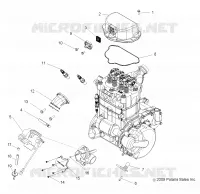 MOTOR, MONTAJE DEL CUERPO DEL ACELERADOR