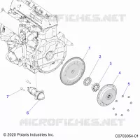 MOTOR DE ARRANQUE, FLYWHEEL AND RELATED