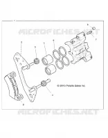 FRENO FRONTAL CALIPER, EURO (TO 11/5/2015)