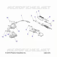 ENGINE, VALVOLA ESCAPE ASM. AND ACTUATOR -S23TLC8RS/8RE (C601475)