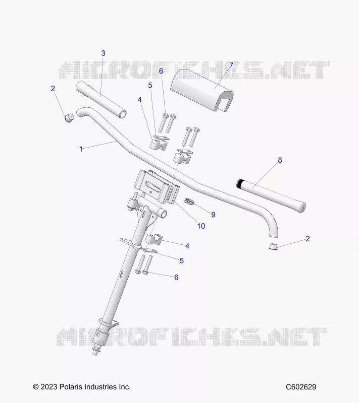 STEERING, SOPORTE DE MANILLAR