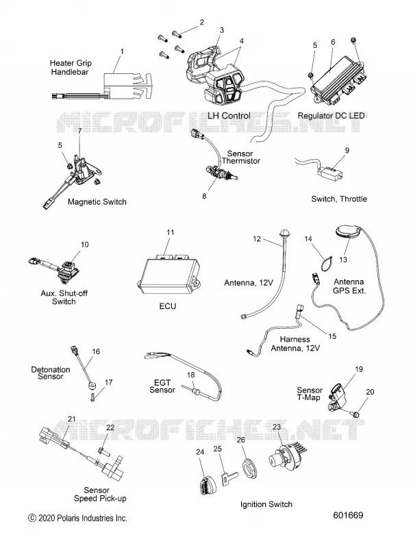 ELECTRICA, SWITCHES, SENSORS AND COMPONENTS