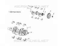 CIGUEÑAL AND BALANCE SHAFT