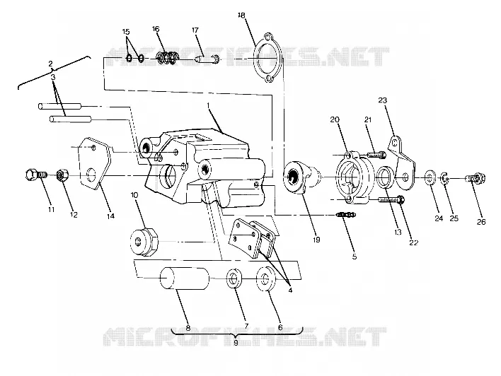 FRENO TRASERO ASSEMBLY (4916331633030A)
