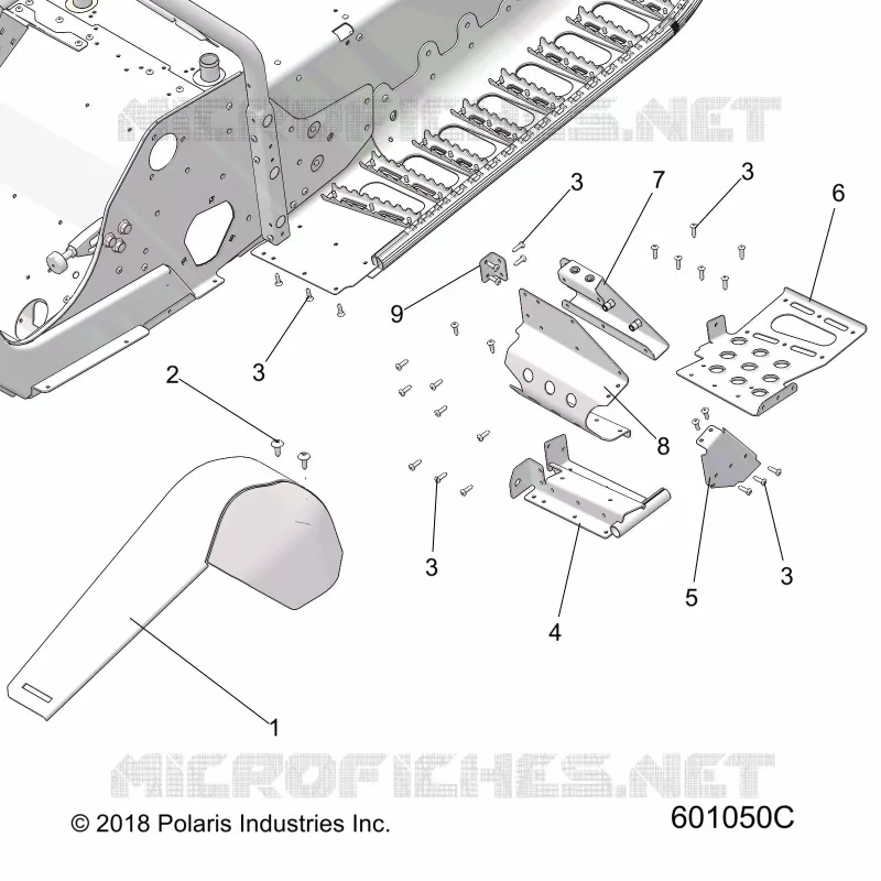 CHASSIS, FOOTREST-LH AND PROTECCIÃ³N DEL EMBRAGUE