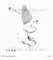ASIENTO (DRIVER) AND SEAT BELT MOUNTING -T23AALHB/GB (500199C)