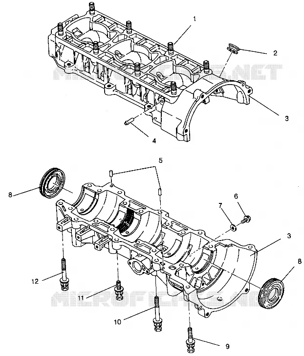 CAJA DEL CIGÜEÑAL ASSEMBLY XLT 0940767, XLT SP 0940667   XLT SKS 0940567 (4925022502034A)