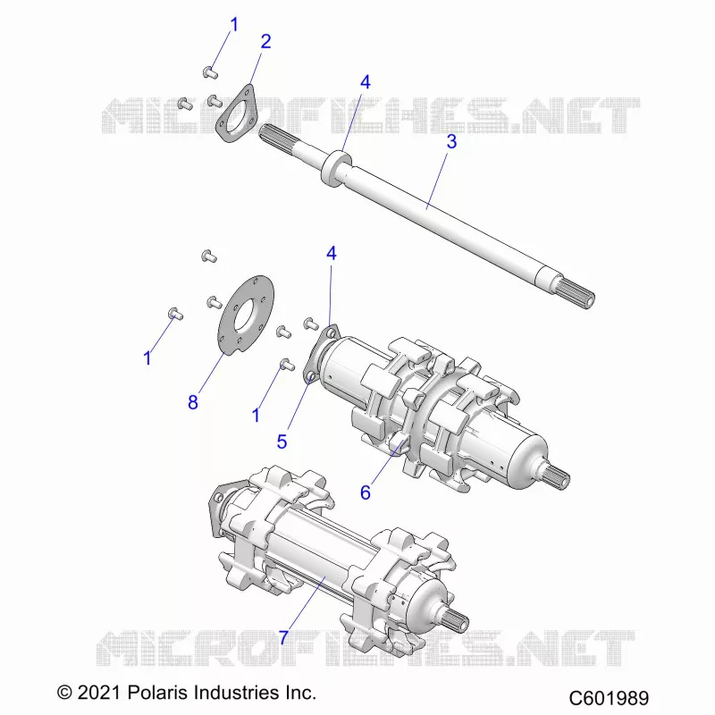 DRIVE TRAIN, JACKSHAFT AND EJE DE TRANSMISIÃ“N