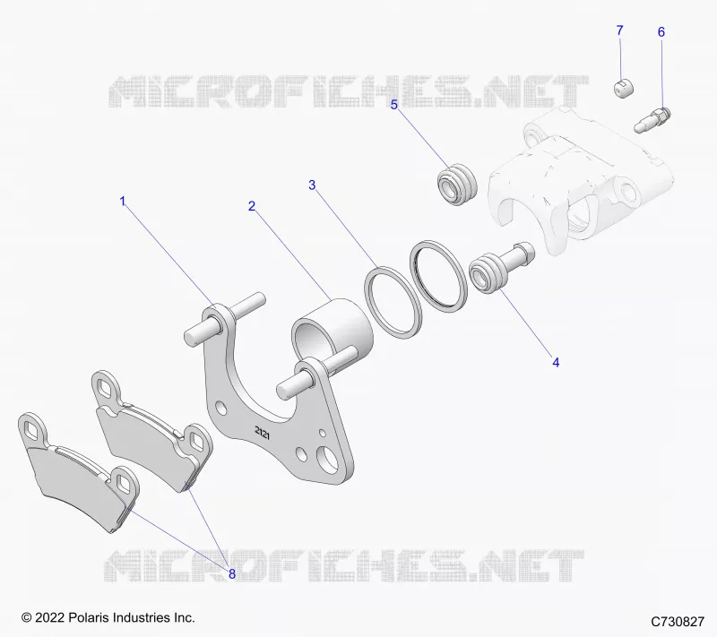 BRAKES, PINZA FRENO DELANTERA