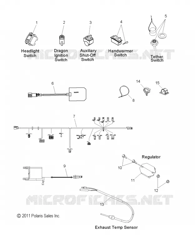 INTERRUPTORES and COMPONENTS