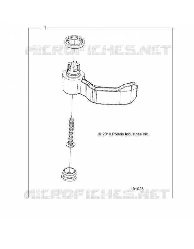 CONTROLS, ACELERADOR, THROTTLE LEVER KIT