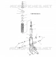 puntal delantero