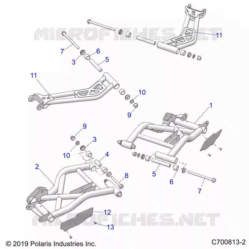 SUSPENSION TRASERA CONTROL ARMS