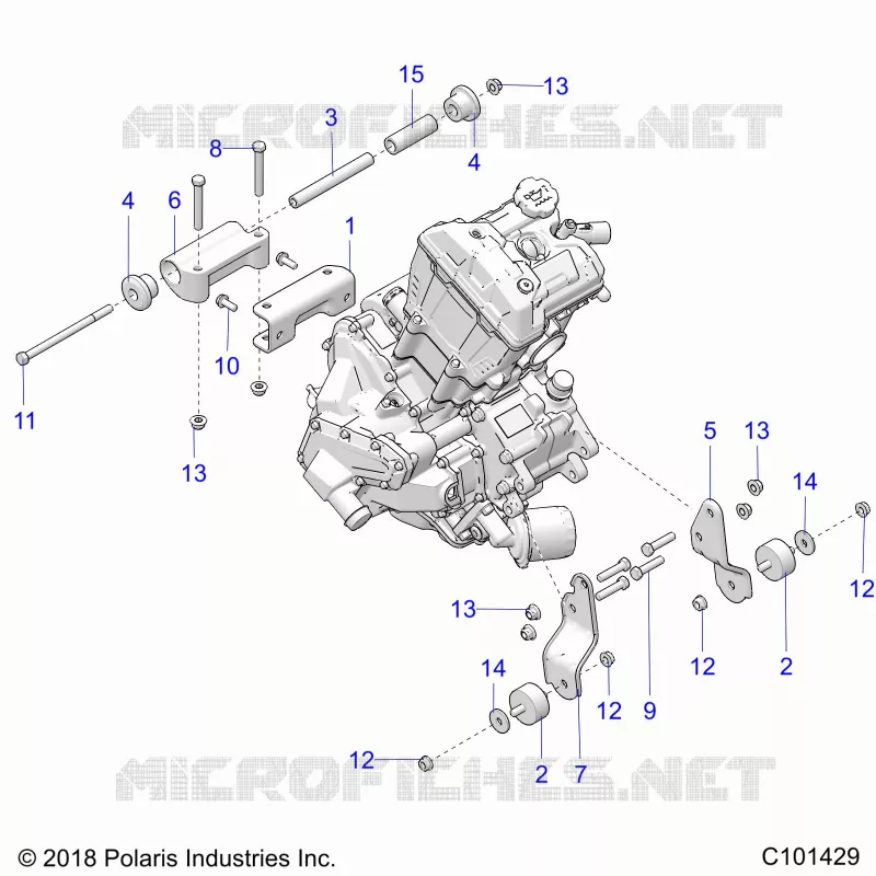MOTOR, MOUNTING