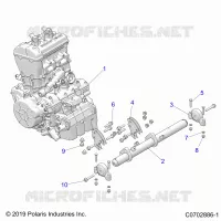 MOTOR, MOUNTING & LONG BLOCK