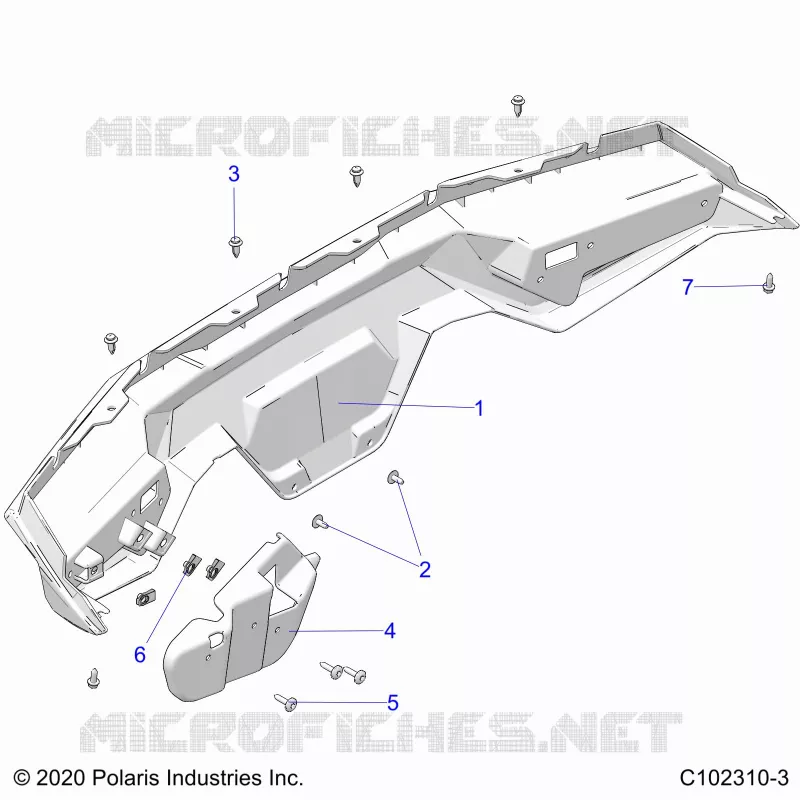CARROCERÍA POSTERIOR BUMPER