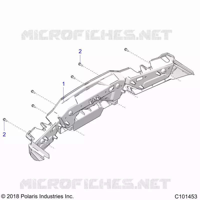 CARROCERÍA POSTERIOR BUMPER
