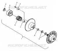accionado de embrague ASSEMBLY SPORT 0940443 and SPORT SKS 0940243 (4925052505028A)
