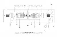 DRIVE TRAIN, DRIVE EJE TRASERO